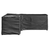 L-Shaped Garden Furniture Covers 2 pcs 16 Eyelets 285x285x90 cm 3155374