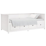 Day Bed without Mattress White 90x200 cm Solid Wood Pine 820902