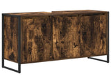 Bathroom Furniture Set with Drawer Smoked Oak Engineered Wood 3403048