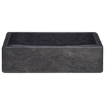 ZNTS Sink Black 40x40x10 cm Marble 149169