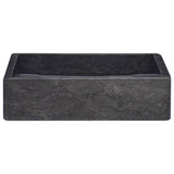 ZNTS Sink Black 40x40x10 cm Marble 149169