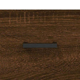 Bedside Cabinets 2 pcs Brown Oak 40x35x47.5 cm Engineered Wood 827323