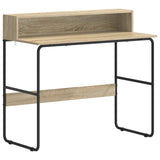 Desk with Storage Sonoma Oak 100 x 50 x 91 cm 8008027