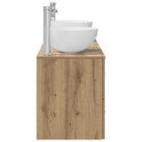 Bathroom Cabinet Set 3 pcs Artisan Oak 49.5 x 41 x 64.5 cm 3405810