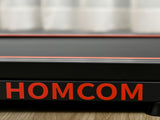 Foldable Walking Treadmill, with LED Display and Wheels, for Home, Office, Gym, Red T3398P349160