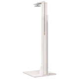 Outdoor Shower 214.5 cm Solid Pine Wood and Stainless Steel 886345