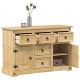 Sideboard Corona 112x40x75 cm Solid Wood Pine 4005680