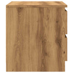 ZNTS Bedside Cabinets 2 pcs Artisan Oak 50x40x43.5 cm Engineered Wood 856521