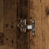 Highboard Old Wood 37.5x35x180 cm Engineered Wood 861677