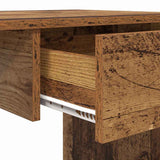 Desk with Drawer Old Wood 100 x 50 x 76 cm Engineered Wood 875248