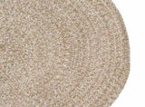 Rug Natural and White 100 x 152 cm Jute 42010650