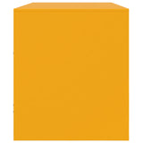 TV Cabinet Mustard Yellow 99x39x44 cm Steel 841736