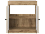 Bathroom under Sink Cabinet Artisan Oak 56 x 37.5 x 81 cm 890013