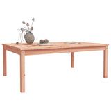 Garden Table 121x82.5x45 cm Solid Wood Douglas 824132