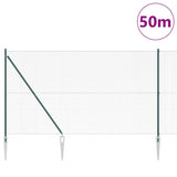 Welded Wire Fence with Spikes 50 x 1.5 m 3352128