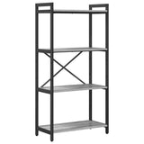 Bookshelf Grey sonoma 60 x 30 x 120 cm Engineered Wood 868392