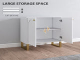 2-Door Sideboard Storage Cabinet - White T3398P343443
