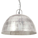 Industrial Vintage Hanging Lamp 25 W Silver Round 41 cm E27 320541