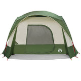 Family Tent Cabin 6-Person Green Waterproof 4009555