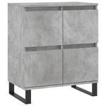Sideboards 2 pcs Concrete Grey Engineered Wood 3190185