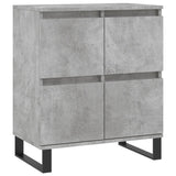 Sideboards 2 pcs Concrete Grey Engineered Wood 3190185