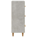 Sideboard Concrete Grey 34.5x34x90 cm Engineered Wood 812343