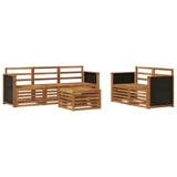 Sofa Sets 6 pcs Solid Acacia Wood 3384010