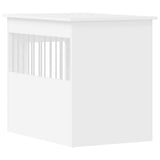Dog Crate Furniture White 55x80x68 cm Engineered Wood 838323