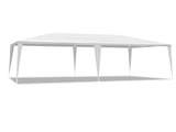 10'x20' Outdoor Party Tent with 6 Removable Sidewalls, Waterproof Canopy Patio Wedding Gazebo, White 98579076
