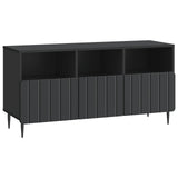 TV Cabinet with Drawer Black 102 x 34.5 x 50 cm Engineered Wood 894446