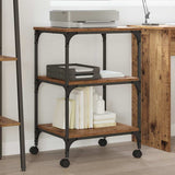 Printer Stand Old Wood 50 x 41 x 75 cm Engineered Wood 882998