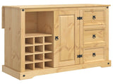 Kitchen Storage Honey Wax 112 x 70 x 91.5 cm Solid-Pine 42033378