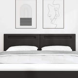 LED Headboard Black 180 cm Faux Leather 42007309