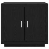 Sideboard Black Oak 80 x 40 x 75 cm Engineered Wood 862749