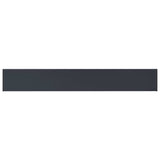 Window Sill Anthracite with wood grain 140 x 20 x 4.5 cm PVC 42046954