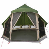 Tipi Tent with Roof Green 404 x 370 x 270 cm Taffeta 42000963