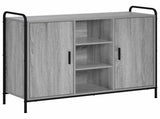 Sideboard Grey Sonoma 98.5 x 33 x 81 cm Engineered Wood 8013851