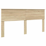 Bed Frame with Headboard Sonoma 180 x 200 cm Solid Pine Wood 3410566