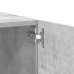 TV Cabinet Concrete Grey 100x35x40 cm Engineered Wood 804440