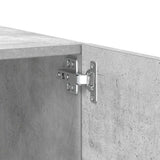 TV Cabinet Concrete Grey 100x35x40 cm Engineered Wood 804440