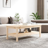 Coffee Table 110x50x40 cm Solid Wood Pine 814274
