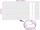 Welded Wire Fence with Spikes 50 x 1.5 m 3353285