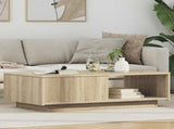 Coffee Table Sonoma Oak 95 x 55 x 31 cm Engineered Wood 8000182
