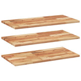 Floating Shelves 3 pcs 100x40x2 cm Oil Finished Solid Wood Acacia 3279561