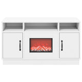 Electric Fireplace White 100 x 33 x 55 cm Engineered wood 8020991