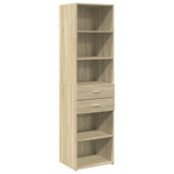 Highboard Sonoma Oak 50x42.5x185 cm Engineered Wood 3281457