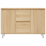 Sideboard Sonoma Oak 101.5x35x70 cm Engineered Wood 827207