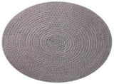 Jute Placemets 12 pcs Grey 30 cm 100% Tossa Jute 42012307