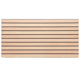 Wall Panels 5 pcs Brown 100 x 50 cm EPS Foam 42046111