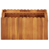 Garden Raised Bed 50x30x25 cm Solid Acacia Wood 45917